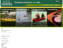 Tablet Screenshot of de.povoda.cz